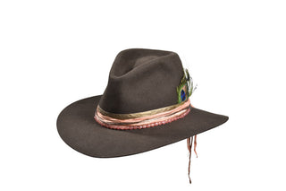 Forest Beaver Fedora, Rhodochrosite Size 7