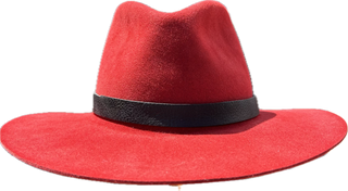 Ruby Red Fur Hat for Sale in Red