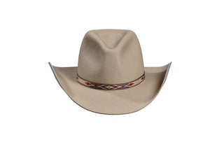 50/50 Beaver & European Hare Cowboy Hat – Handmade Silverbelly, Size 7 1/4