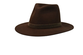 Jone's Fur Chocolate Fedora