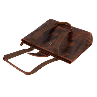 Everett Leather Tote Bag in Chestnut