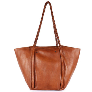 Voyage Tote (Lg): Cognac