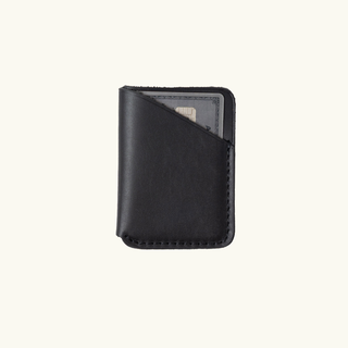 Full-Grain Leather Front Pocket Wallet: Chocolate