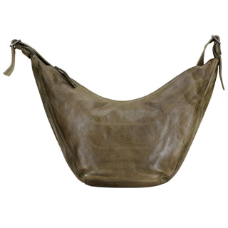 Boone Handcrafted Leather Crossbody/Hobo  Bags: Cognac