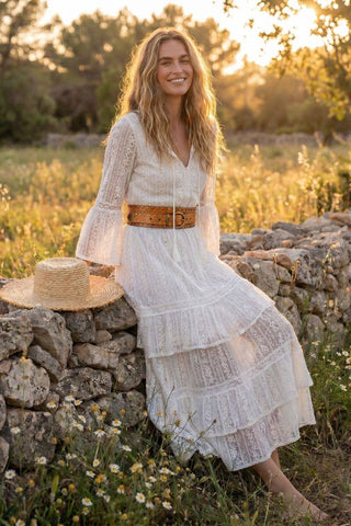 APOLO LIGHT BROWN SASH BELT