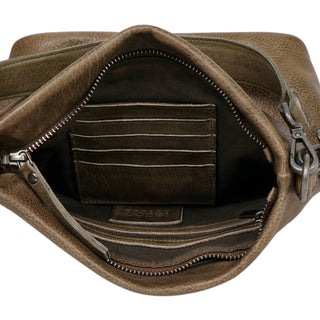 Ivy Leather Crossbody / Shoulder Bag: Camel