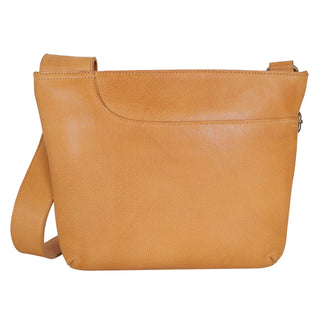 Arden Handcrafted Leather Crossbody Bags: Cognac