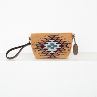 Golden Hour Convertible Wool Clutch–Crossbody