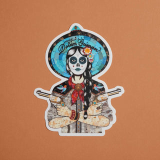 Sticker | Cowgirl Sticker | QUEEN OF THE ROAD
