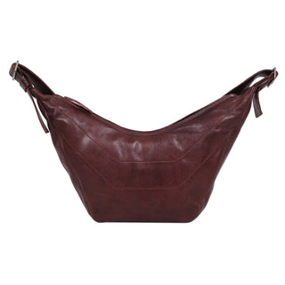 Boone Handcrafted Leather Crossbody/Hobo  Bags: Moss