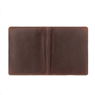 Philip Leather Trifold Wallet for Men in Chestnut