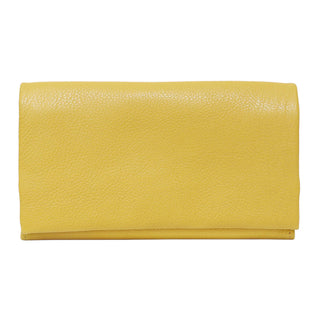 Eloise Handcrafted Leather Wallet: Moss