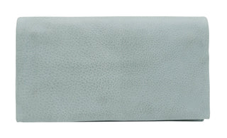 Eloise Handcrafted Leather Wallet: Lavender