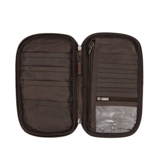 Monroe Leather Passport Wallet in Brown