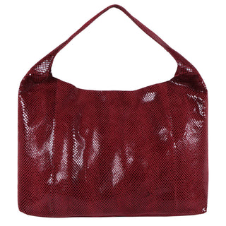 Petite Lindsey Handcrafted Leather Shoulder Bag: Cognac