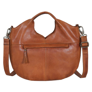 Darby Handcrafted Leather Crossbody Bags: Cognac