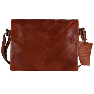 Luca Handcrafted Leather Crossbody Bags: Cognac