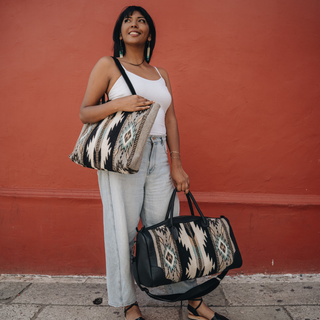 Looking Glass Zapotec Wool Tote–Handwoven in Oaxaca