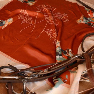 Poppy Cowgirl Mulberry Silk 35x35