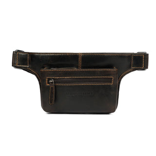 Osaka Leather Belt Bag – Unisex – Brown