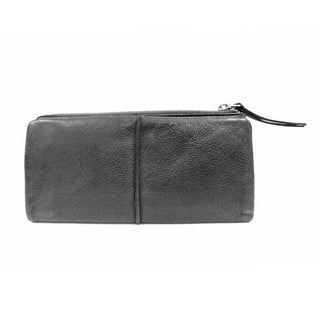 Andi Handcrafted Leather Wallet: Denim