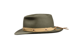 Salvia 50/50 Beaver Hat – Large Teardrop Crown, Size 7 5/8