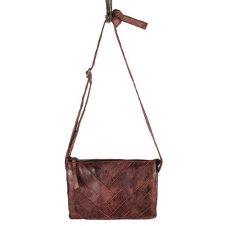 Sunny Handcrafted Leather Crossbody Bags: Cognac