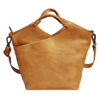 Nash Handcrafted Leather Tote/Crossbody Bags: Oxblood