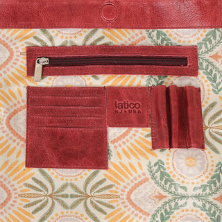 Simone Md Leather Shoulder Bag: Tan