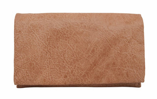 Eloise Handcrafted Leather Wallet: Denim