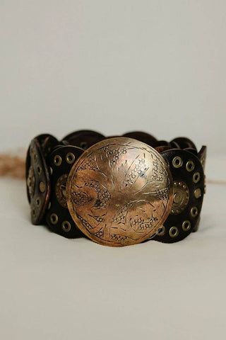 BLACK LEATHER BELT ALPHA NARROW