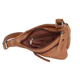 Hippie Small Oxblood Handcrafted Leather Sling Bags