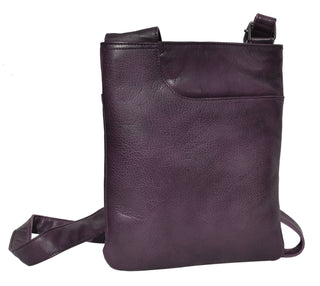 Athena Handcrafted Leather Crossbody Bags: Cognac