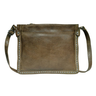 Gabriel Handcrafted Leather Crossbody Bags: Cognac