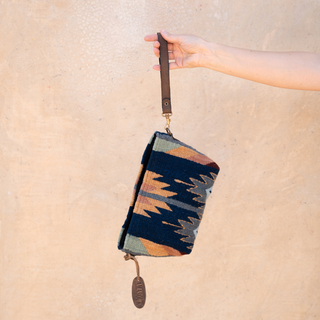 Wild River Convertible Wool Clutch–Crossbody