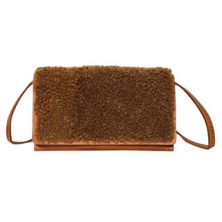 Edda Handcrafted Leather Wallet/Crossbody Bags: Fawn