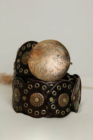 BLACK LEATHER BELT ALPHA NARROW