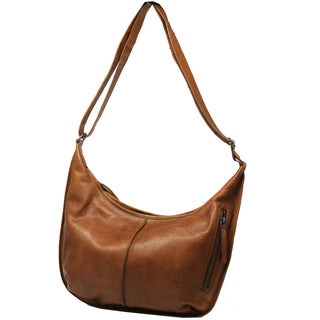 Jackson Handcrafted Leather Shoulder Bags: Cognac