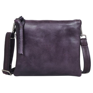 Jett Leather Crossbody Bags: Cognac
