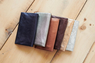 Eloise Handcrafted Leather Wallet: Oxblood
