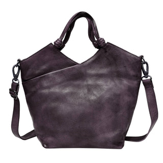 Nash Handcrafted Leather Tote/Crossbody Bags: Cognac