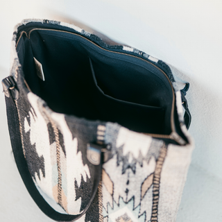 Looking Glass Zapotec Wool Tote–Handwoven in Oaxaca