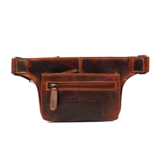 Osaka Leather Belt Bag – Unisex – Chestnut