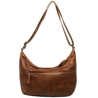 Jackson Handcrafted Leather Shoulder Bags: Cognac