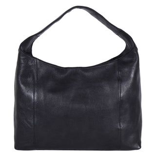 Petite Lindsey Handcrafted Leather Shoulder Bag: Cognac