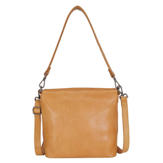 Ivy Leather Crossbody / Shoulder Bag: Camel