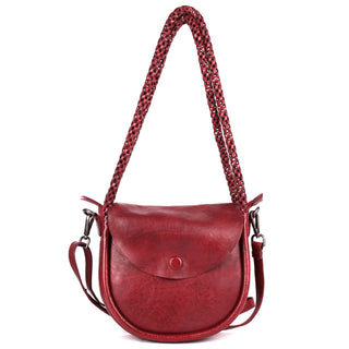 Portage Handcrafted Leather Crossbody/Shoulder Bags: Cognac