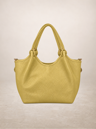 KELLI - Leather bag: Wine red