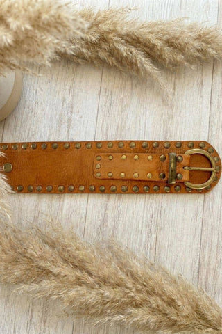 APOLO LIGHT BROWN SASH BELT
