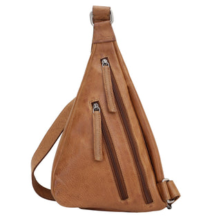 Hippie Small Oxblood Handcrafted Leather Sling Bags